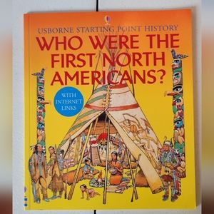 EUC Usborne Who were the First North Americans book